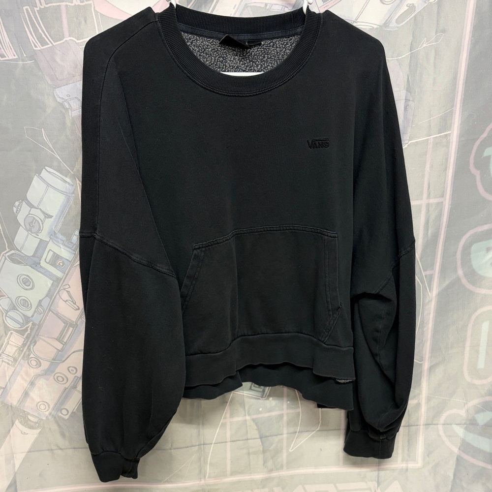 Vans Black Crewneck Sweatshirt
